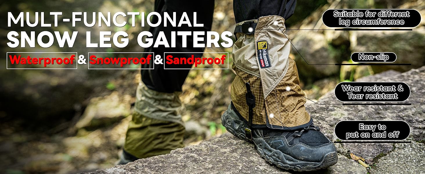 waterproof snowproof sandproof