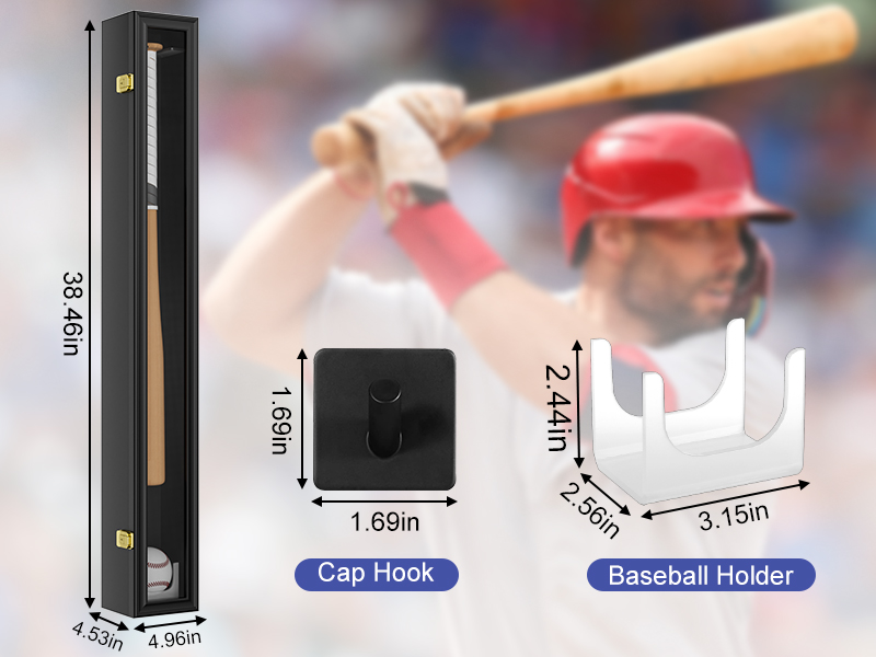 baseball bat display case