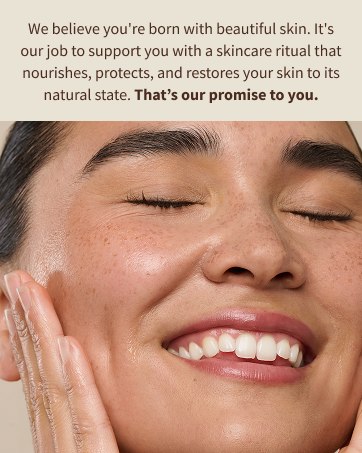 Puffy eyes and dark circles treatment with Bambu Earth serum.