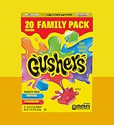 Gushers Fruit Flavored Snacks, Variety Pack, Strawberry and Tropical, 20 ct