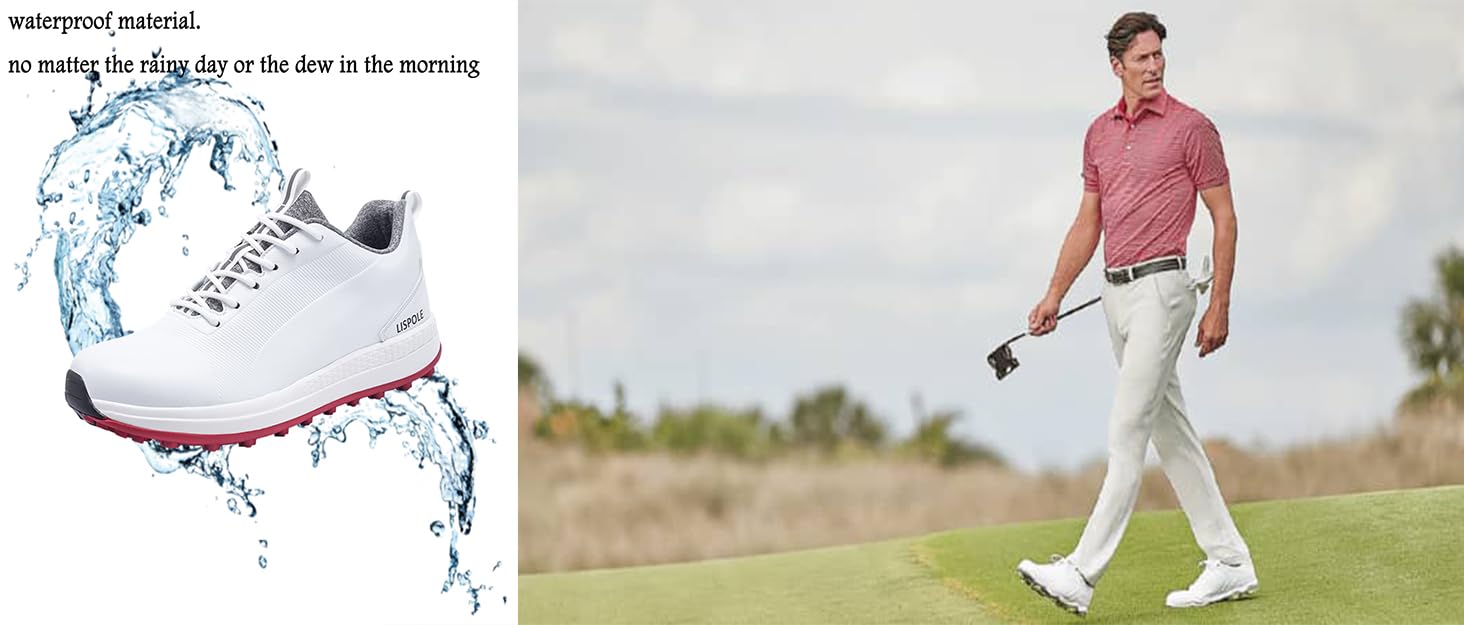 waterproof golf shoes men
