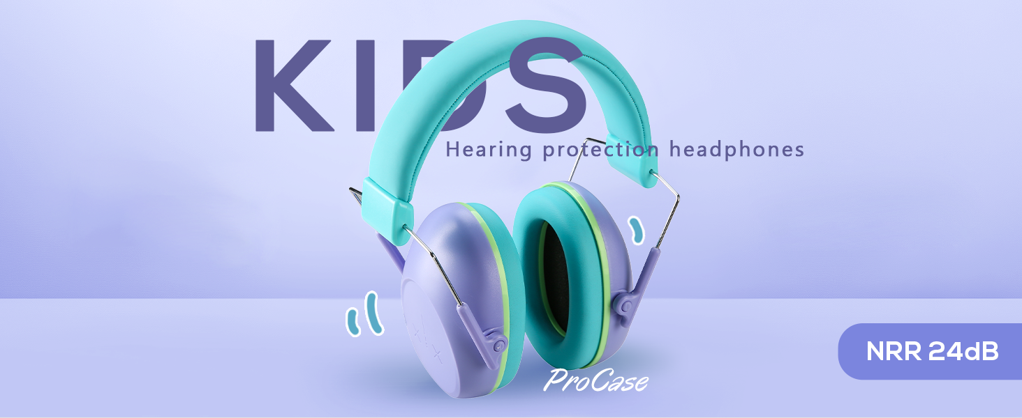 ProCase Kids Noise Cancelling Headphones, Kids Ear Protection Monster