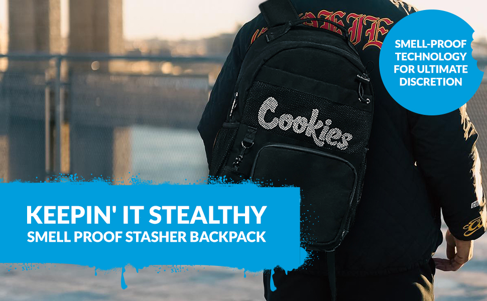 Amazon.com | COOKIES Stasher Smell Proof Backpack – Large