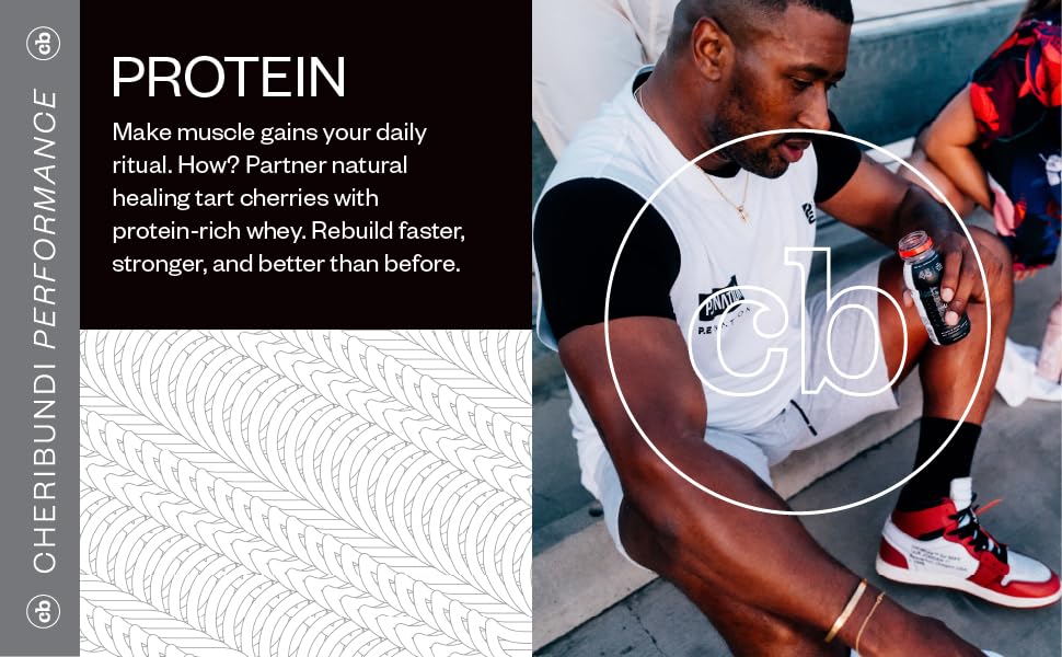 protein, muscles, tart cherry, rebuild stronger