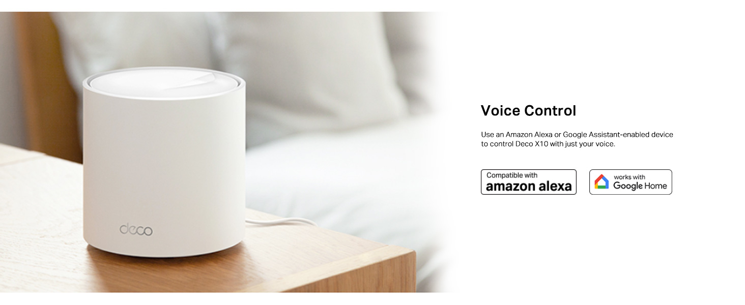 Deco X10 AX1500 Whole Home Mesh Wi-Fi 6 System
