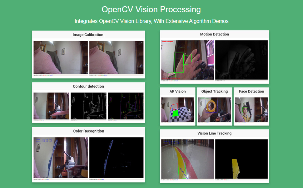 OpenCV Vision Processing