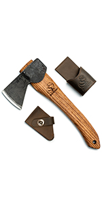 Amazon | BeaverCraft 手鍛造手斧 鞘付き AX1 - ブッシュ