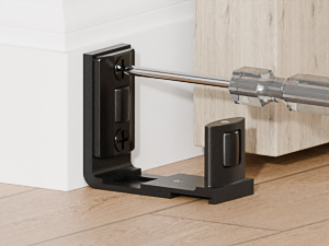 barn door floor guide