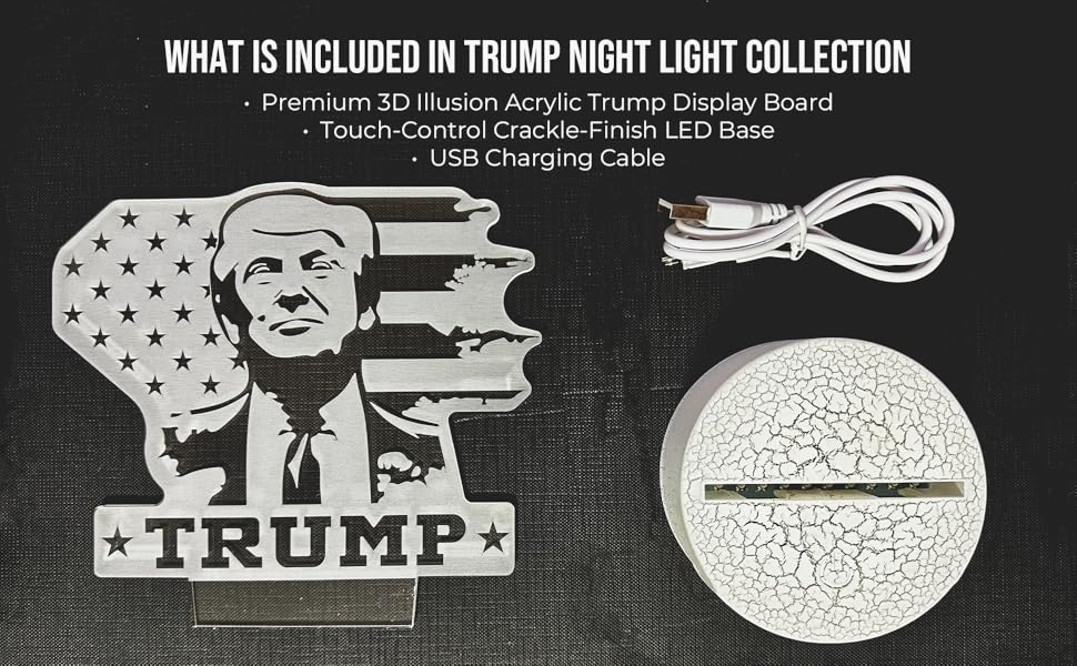 What is Included in Trump Night Light Collection