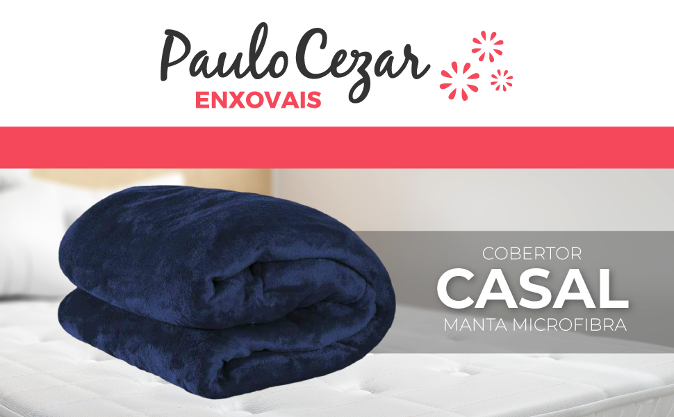 Cobertor Casal Manta Microfibra Fleece 01 Peça