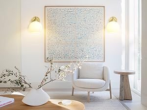 SongCiLT Milk White Globe Glass Lampshade Wall Sconces for home