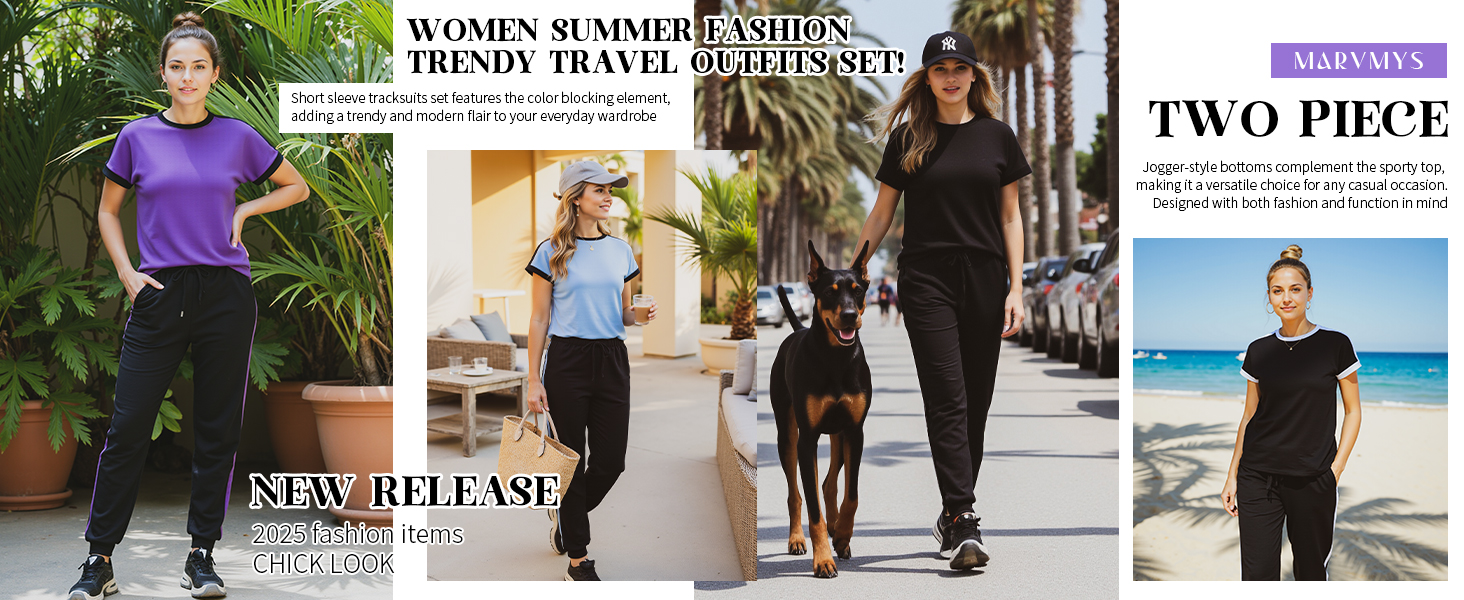 Summer Tracksuits Women