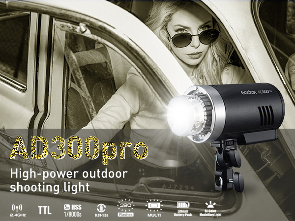 Amazon.com : Godox AD300 Pro AD300Pro TTL Outdoor Flash
