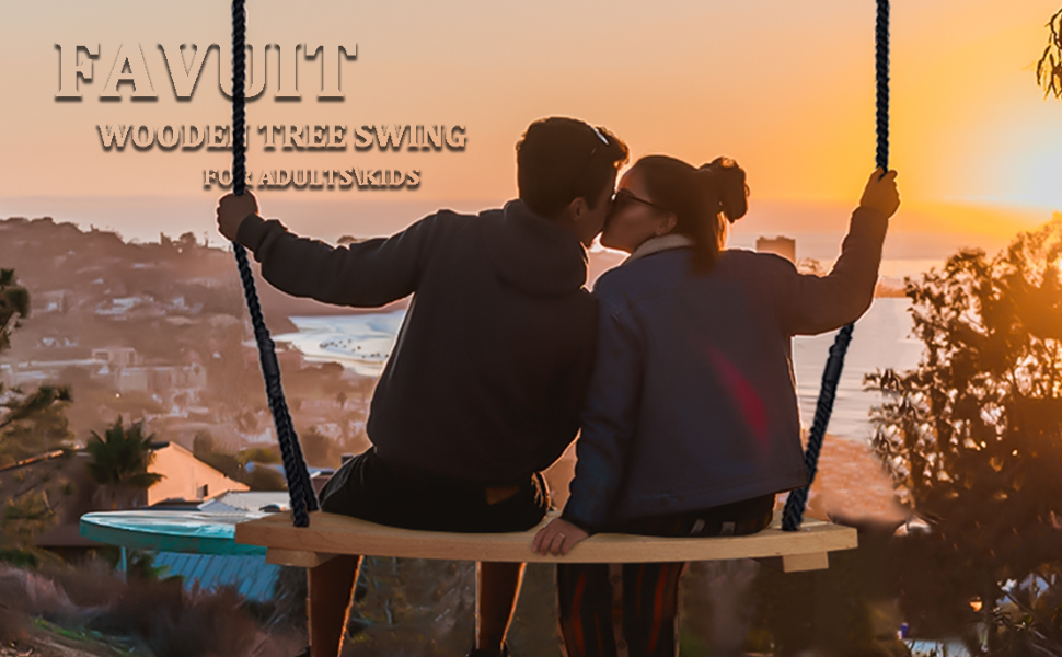 Beech Wood Swing Set