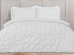 ruched pleat duvets et