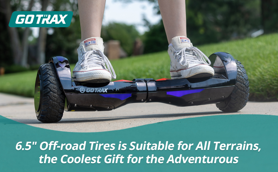 GOTRAX NOVA PRO Hoverboard with Bluetooth Speaker,LED 6.5 inch Wheels