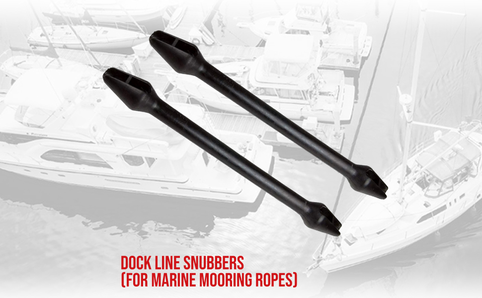 BTG Gear Set of 2 Pack HeavyDuty Boat Mooring Snubber Dock