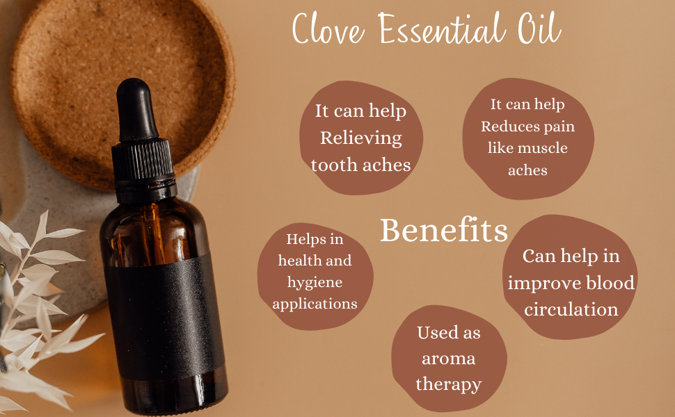 KEY BENEFITS Clove Bud Essential Oil