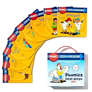 Amazon.com: Step into Reading Set 1 Phonics First Steps Box