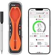 ThermoPro TempSpike 500FT Wireless Meat Thermometer, Bluetooth Meat Thermometer Wireless for Turkey