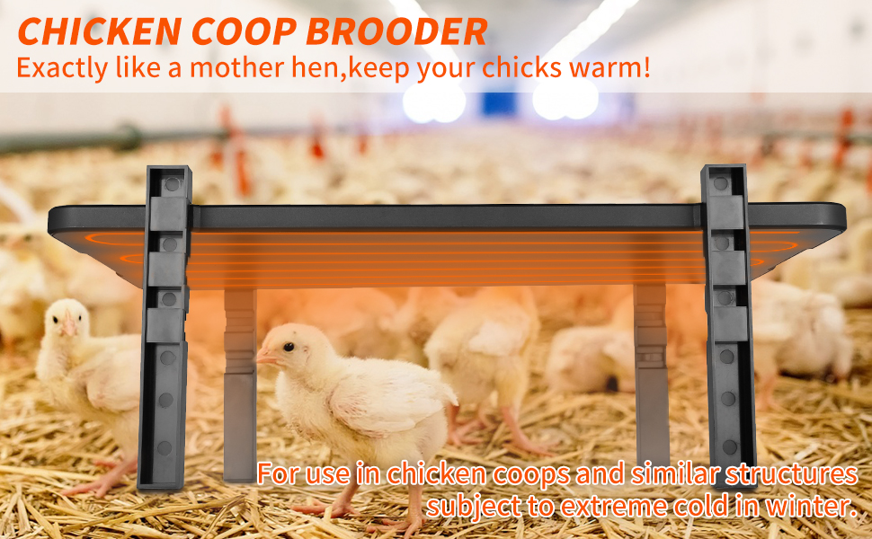 Chick Brooder Heating PlateAOKSURE 18.9"x12" Brooder