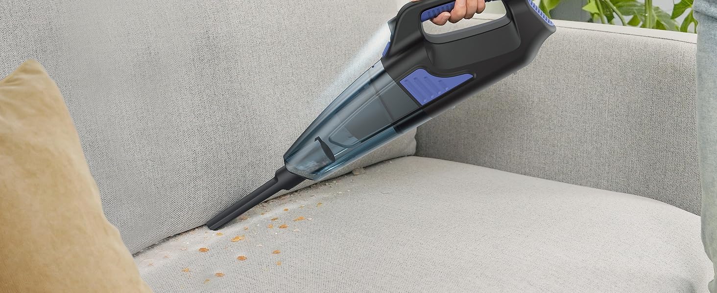 ALACRIS Handheld Vacuum Cleaner, 16000PA Strong Suction Cordless Vacuum