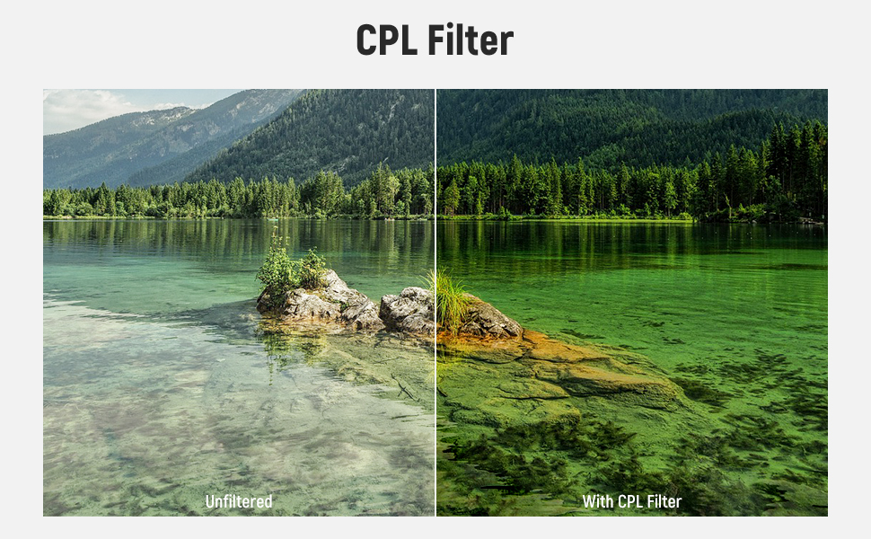 NEEWER 67mm Lens Filter Kit ND8 ND64 CPL Filter Set