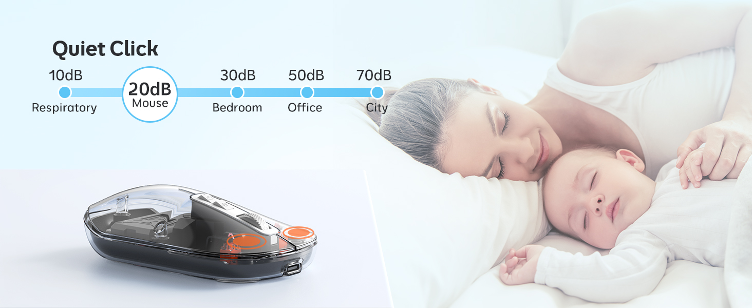 mini souris pour ordinateur portable, petite souris Bluetooth, souris portable, souris sans fil USB