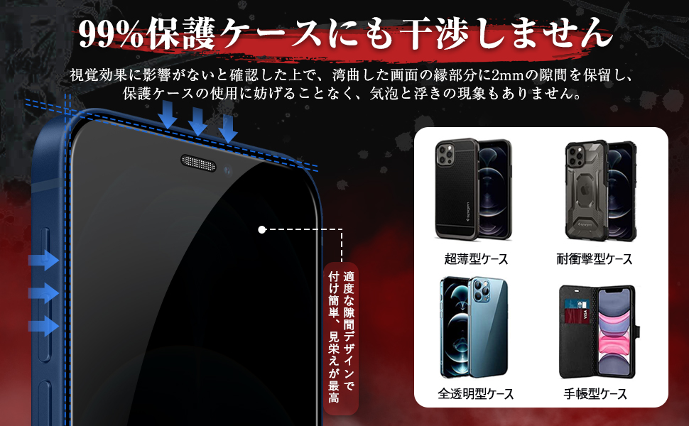 iPhone 12 128GB 画面ひびあり 覗き見防止フィルム付 Amazon | 【覗き見防止】対応 iPhone 12/12 Pro ガラスフィルム
