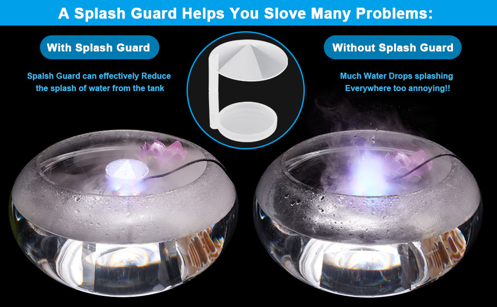 FITNATE Mist Maker, Pumpkin Fogger Water Fountain Pond Fog