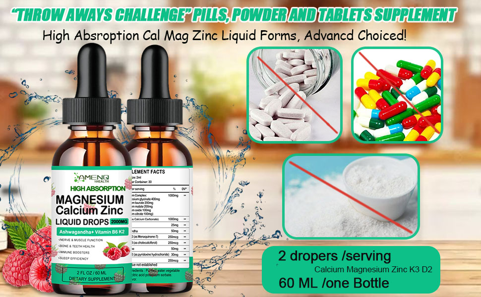 calcium magnesium zinc k3 supplement
