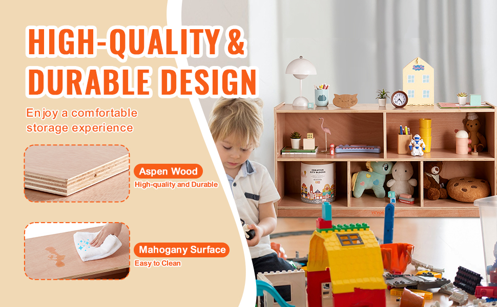 VEVOR Cubby Mobile Tray Storage Cubby Storage