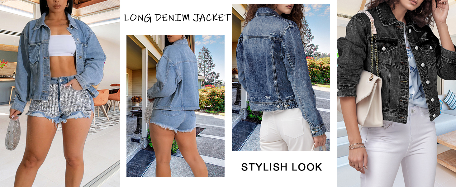 Long Denim Jacket