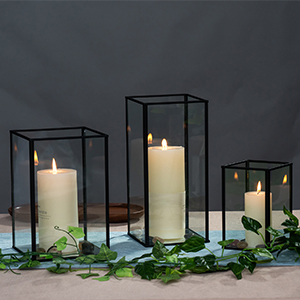 我谷風盆　約32cm×約22.5cm×約3.5cm Amazon.com: Koyal Wholesale Pillar Candle Hurricane Pedestal