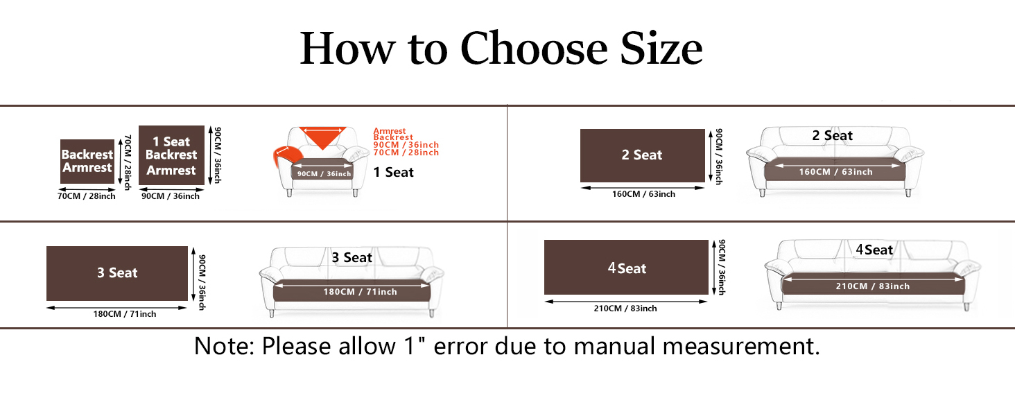how to choose the size