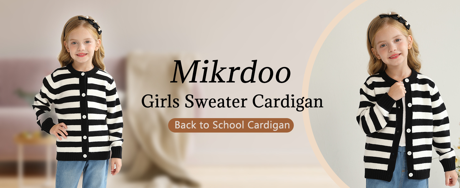 Girls Cardigan Sweaters