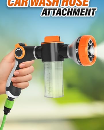 garden hose sprayer nozzle sprayer for hose car soap foam sprayer hose foam cannon hose gun nozzle