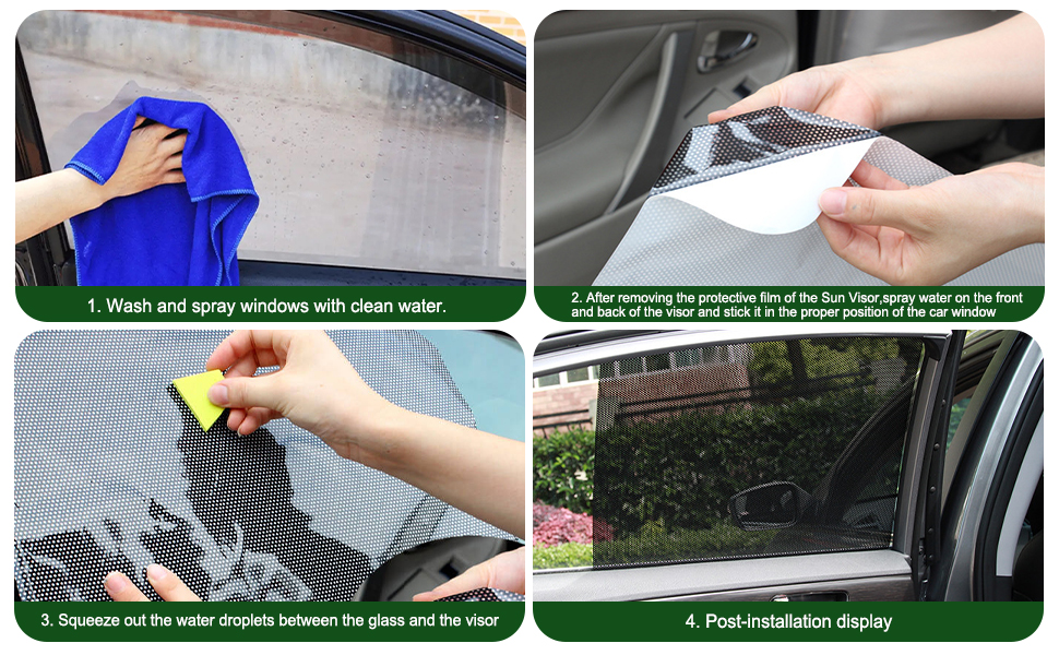 Car Side Window Sunshade