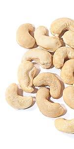whole raw cashews by food to live