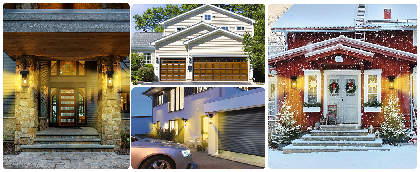 solar outdoor wall lights