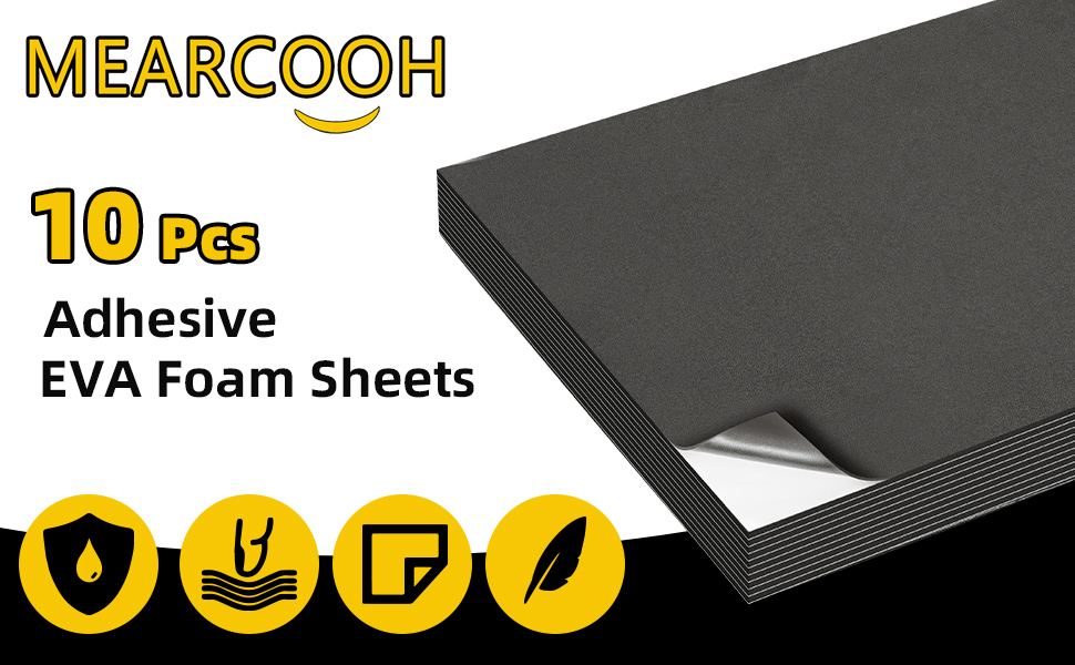 adhesive foam sheets
