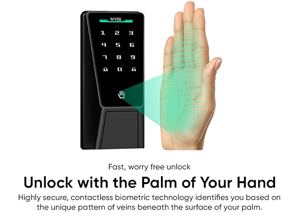 Wyze Palm Lock Unlock