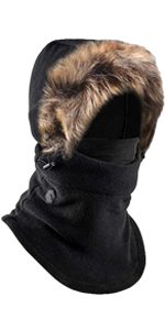 fleece fur balaclava