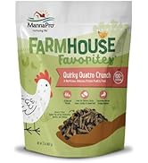 Manna Pro Farmhouse Favorites Quirky Quatro Crunch – 100% Natural Protein Treat for Mixed Flocks ...