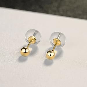 Amazon.co.jp: Michooyel ピアス レディース アメリカ製 18金