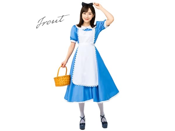 Amazon.co.jp: [monoii] アリス 衣装 コスプレ かわいい 大人