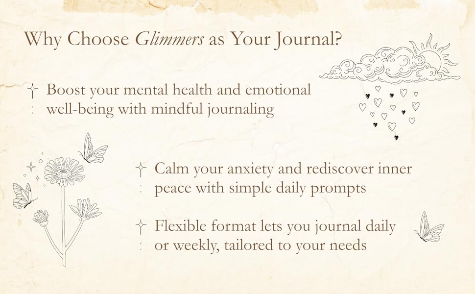 Glimmers, Self Reflection Journal