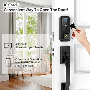 IC cards for smart door lock