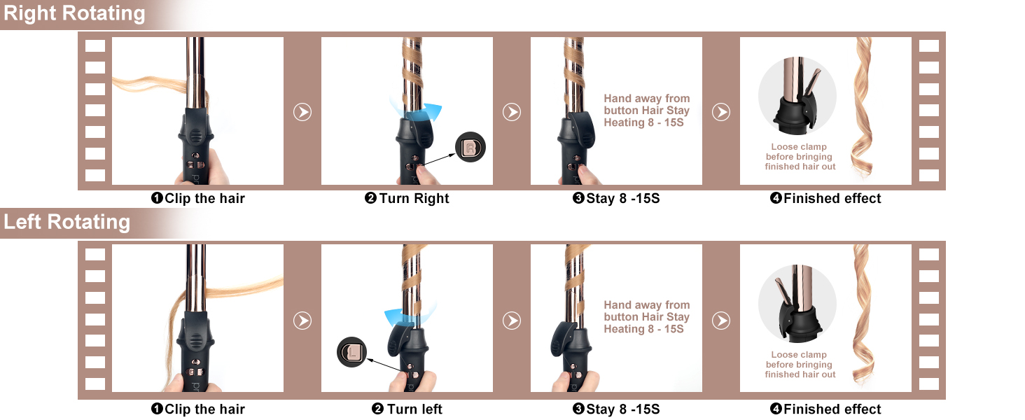 prizm automatic curling iron