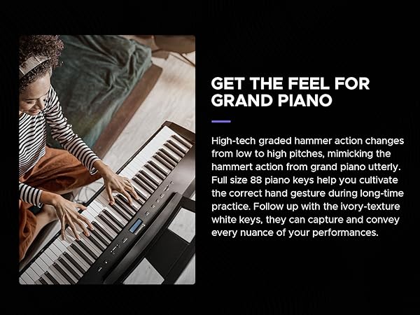 88 key weighted keyboard